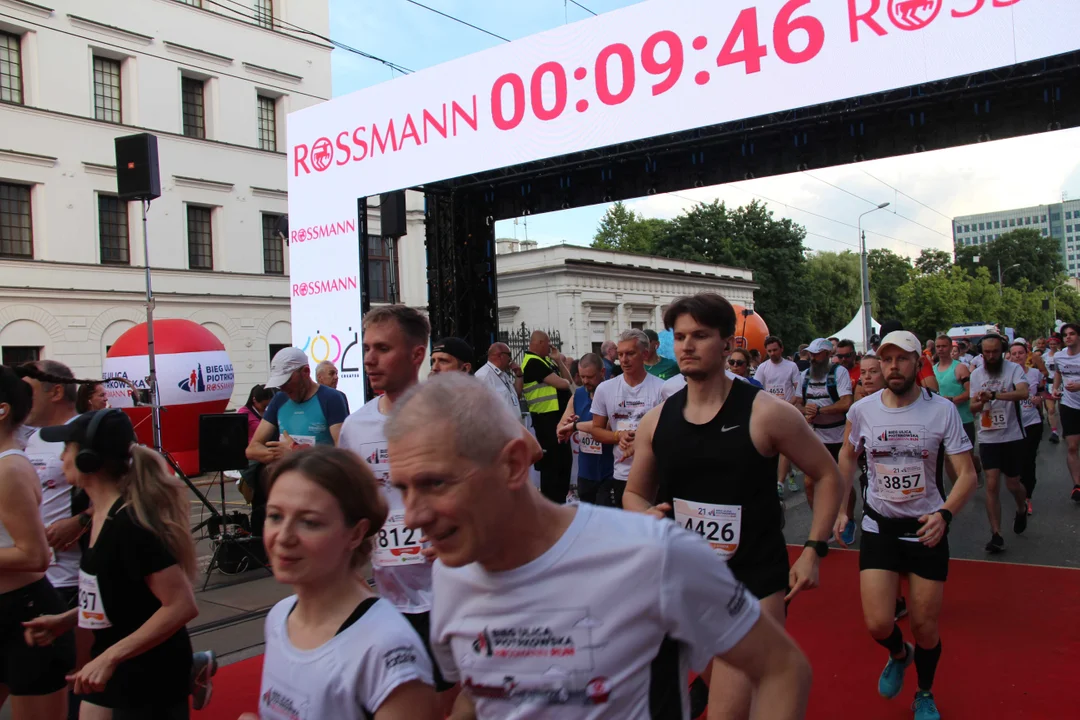 21. Bieg Ulicą Piotrkowską Rossmann Run w Łodzi