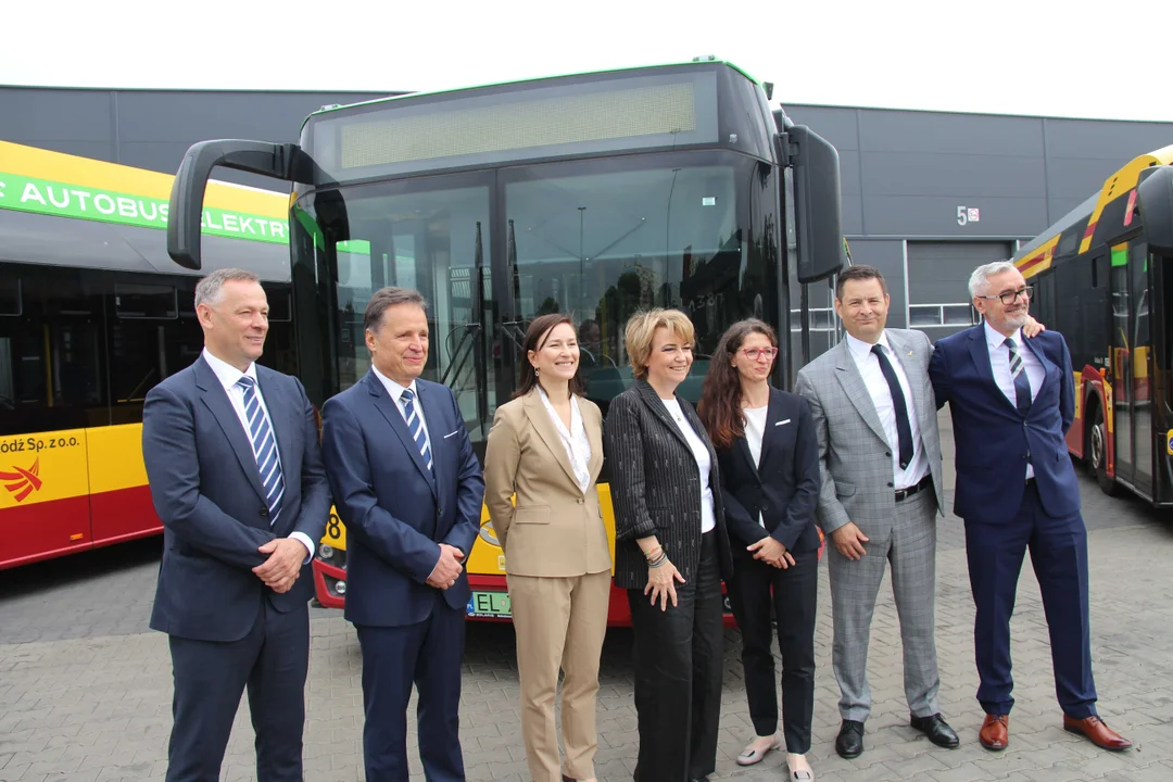 Nowe autobusy marki Solaris w barwach MPK Łódź