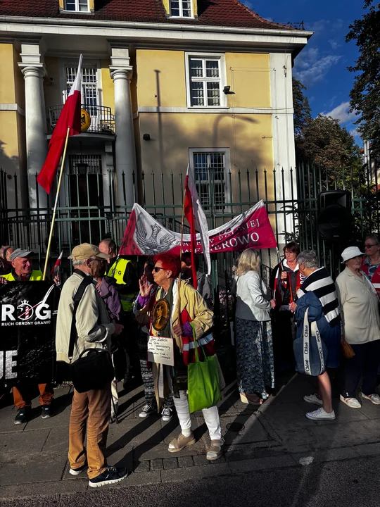 Pikieta przed konsulatem Niemiec w Gdańsku