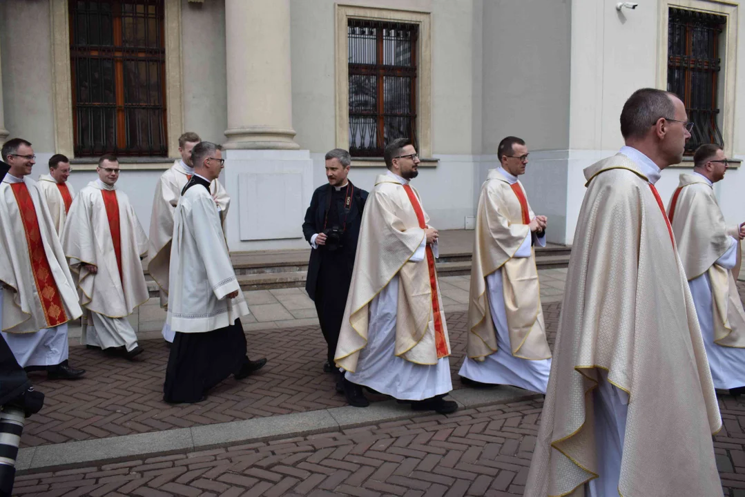 Ingres kardynała Konrada Krajewskiego do łódzkiej katedry