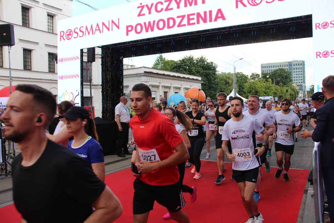 21. Bieg Ulicą Piotrkowską Rossmann Run w Łodzi