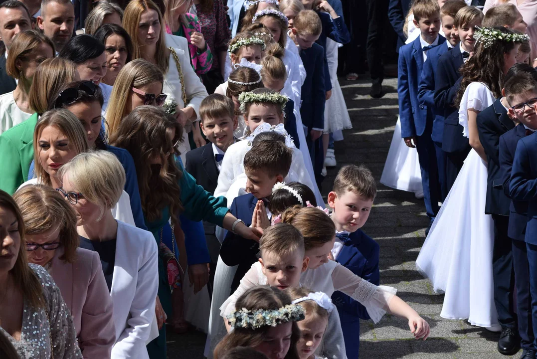 Pierwsza Komunia Święta w parafii pw. Chrystusa Króla w Łodzi