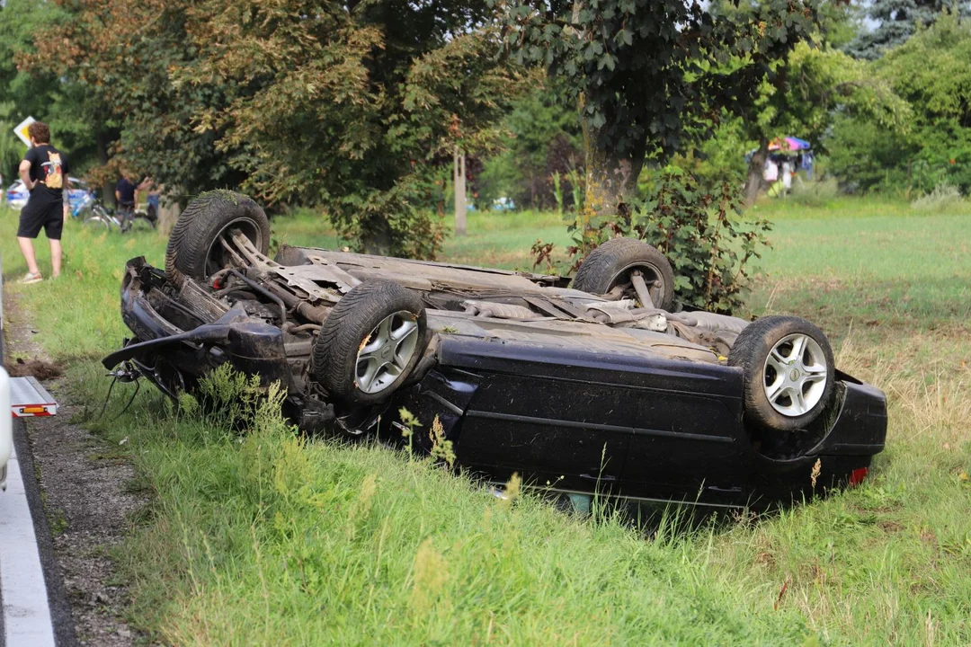 Dachowanie BMW w powiecie kutnowskim