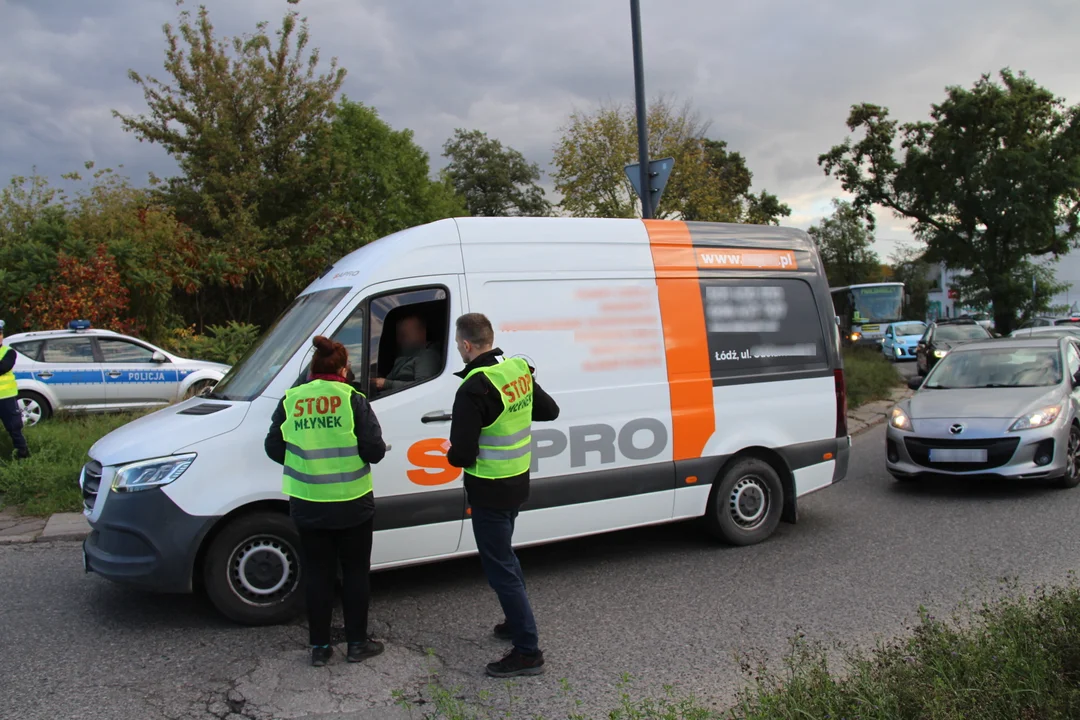 Protest mieszkańców Młynka - 15.10.2024 r.