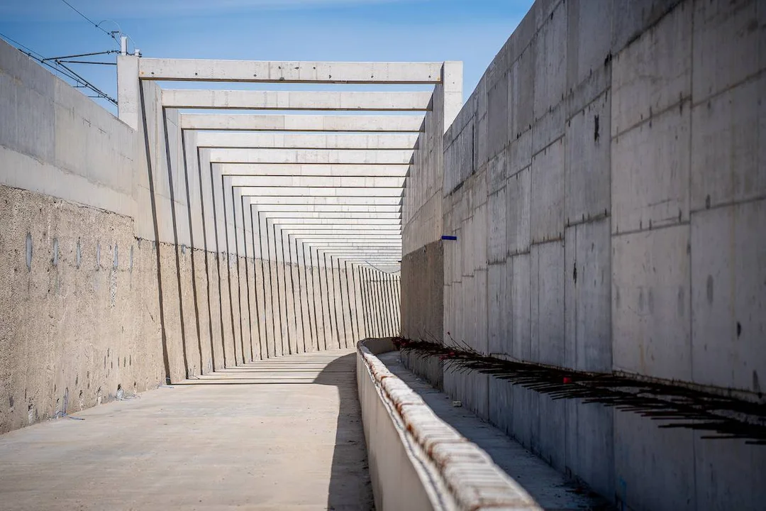 Tunel średnicowy w Łodzi – przystanek Koziny
