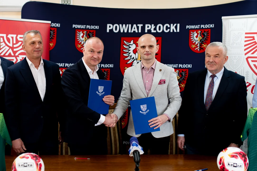 To pierwsza taka inicjatywa na Mazowszu! W starostwie podpisano umowę