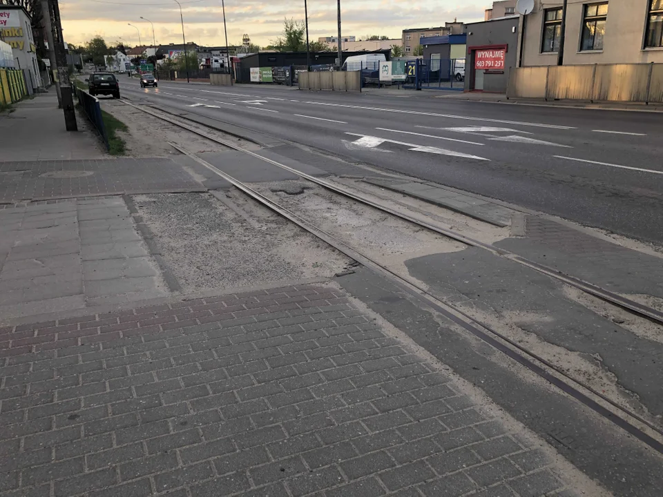 Śladem starej linii tramwajowej do Ozorkowa