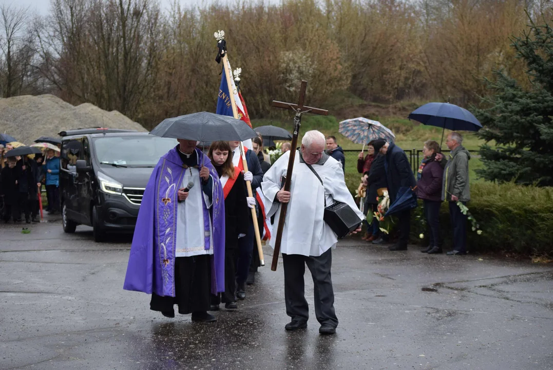 Pogrzeb Zenona Szumińskiego na cmentarzu w Zgierzu