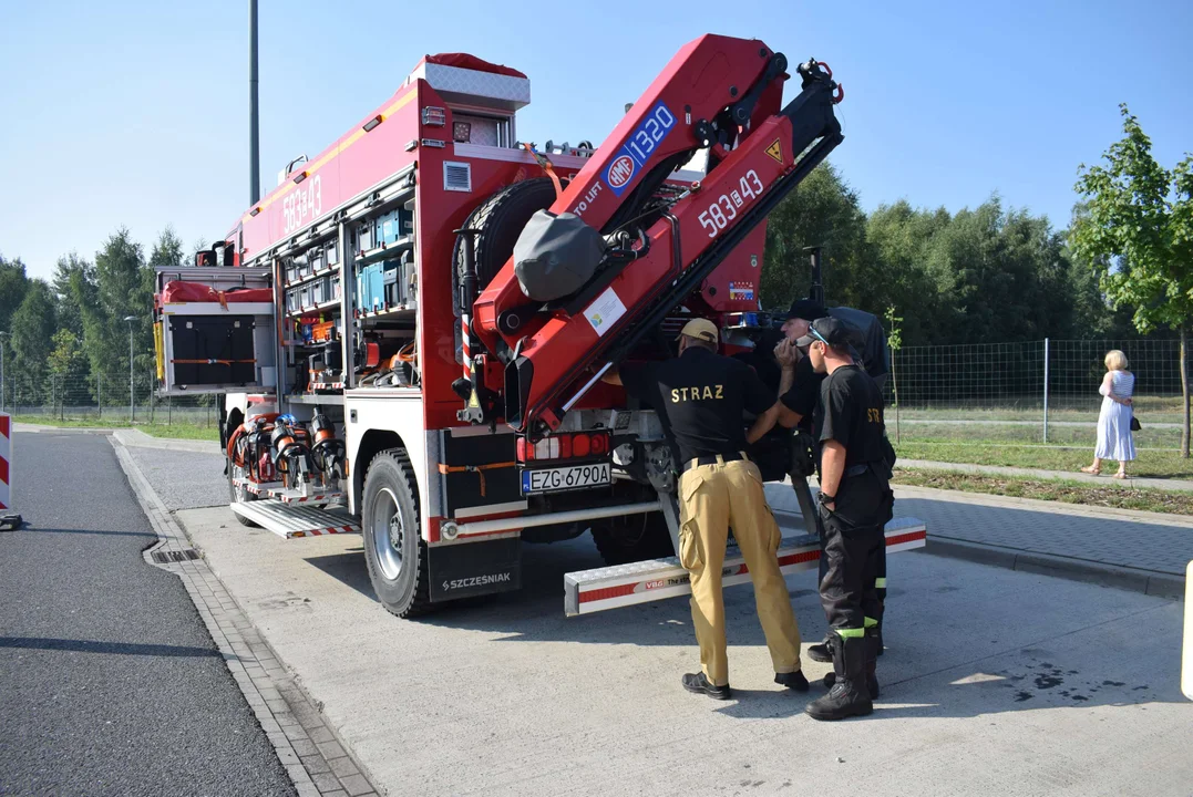 Kontrola pojazdów i atrakcje dla dzieci przy autostradzie A1