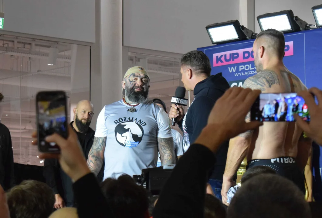 Ważenie przed galą KSW w Łodzi