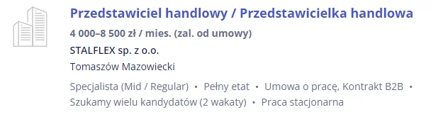 Oferty Pracy w Piotrkowie i okolicach