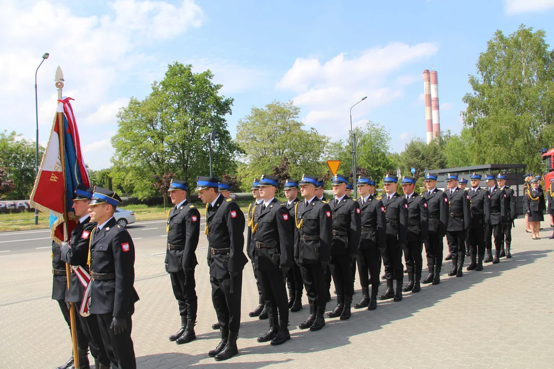 Nowa strażnica przy ul. Przybyszewskiego w Łodzi