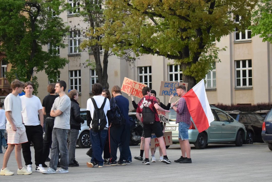 Sławomir Mentzen w Łodzi