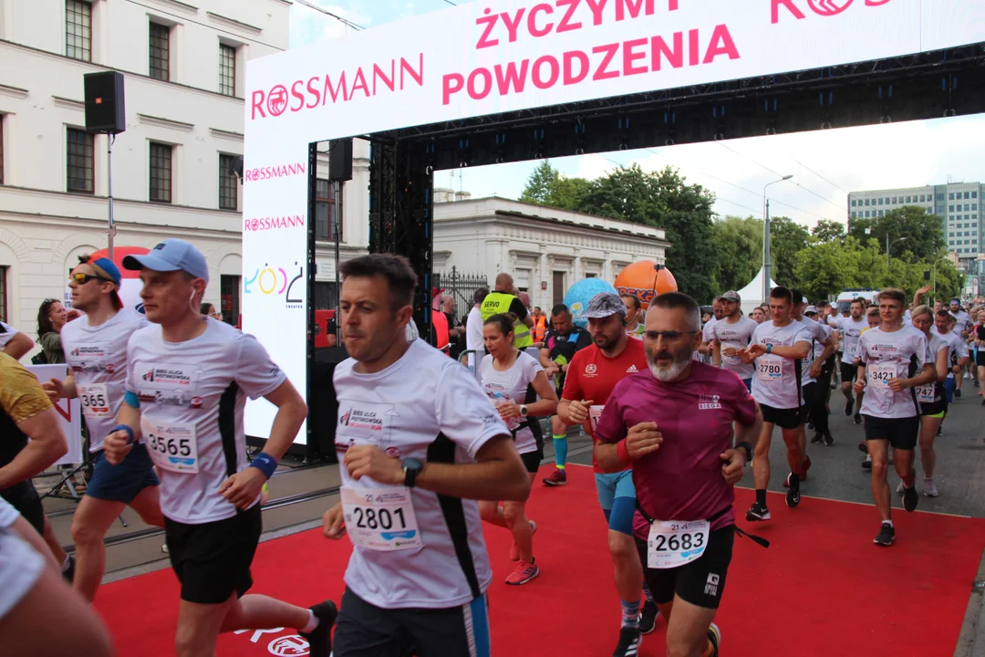 21. Bieg Ulicą Piotrkowską Rossmann Run w Łodzi