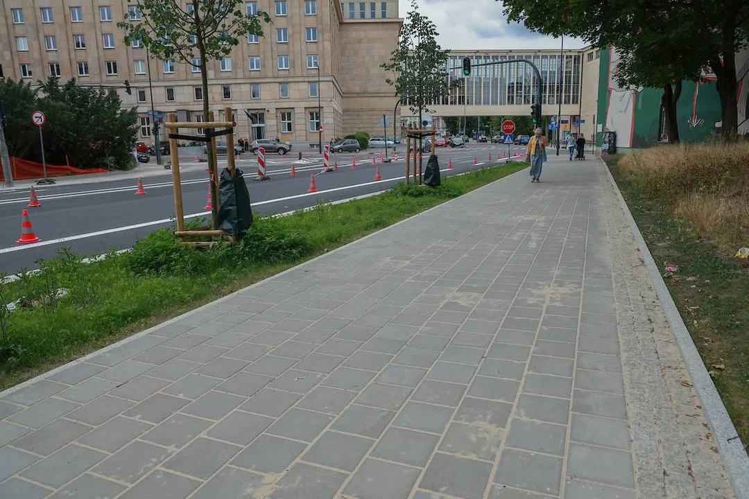 Remont ulicy Sterlinga w Łodzi w czerwcu 2025 r.