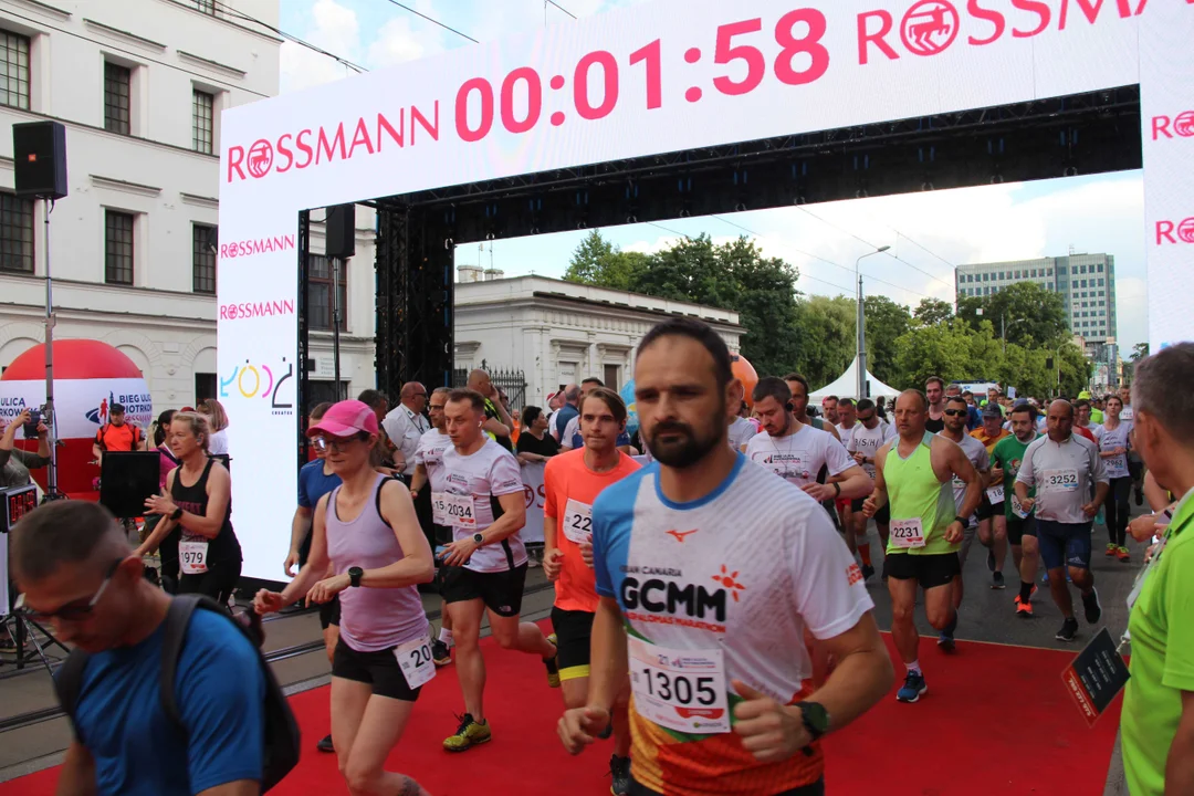 21. Bieg Ulicą Piotrkowską Rossmann Run w Łodzi