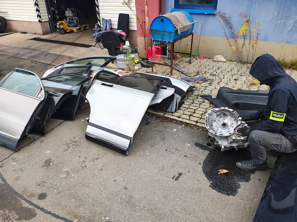 Akcja policji na łódzkich Bałutach