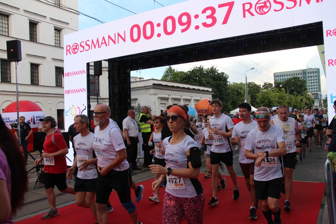 21. Bieg Ulicą Piotrkowską Rossmann Run w Łodzi