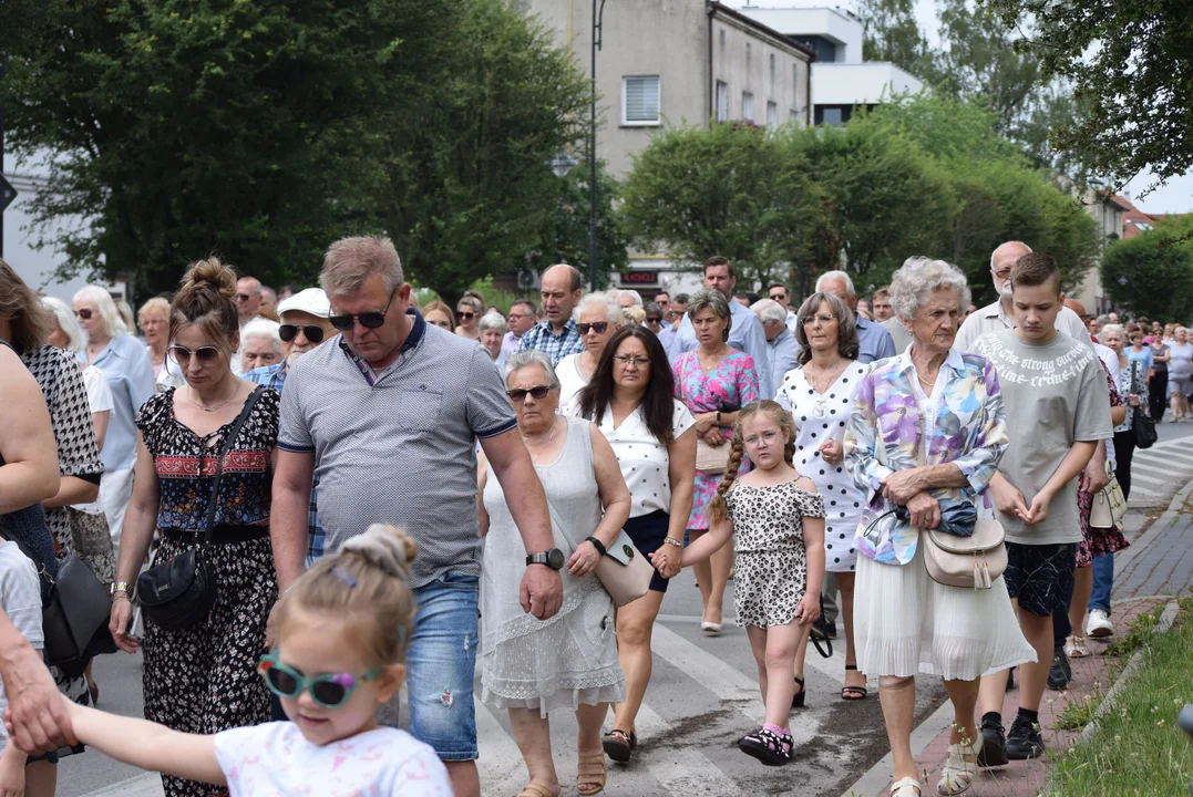 procesja Bożego Ciała w parafii Matki Bożej Dobrej Rady w Zgierzu