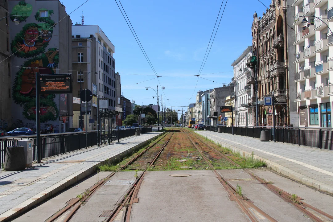 Nieczynny przystanek tramwajowy Narutowicza/Kilińskiego