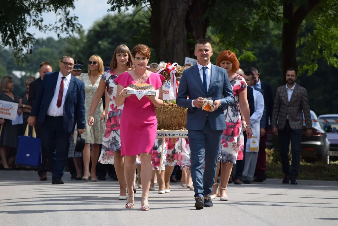 Dożynki gminy Stryków w Warszewicach