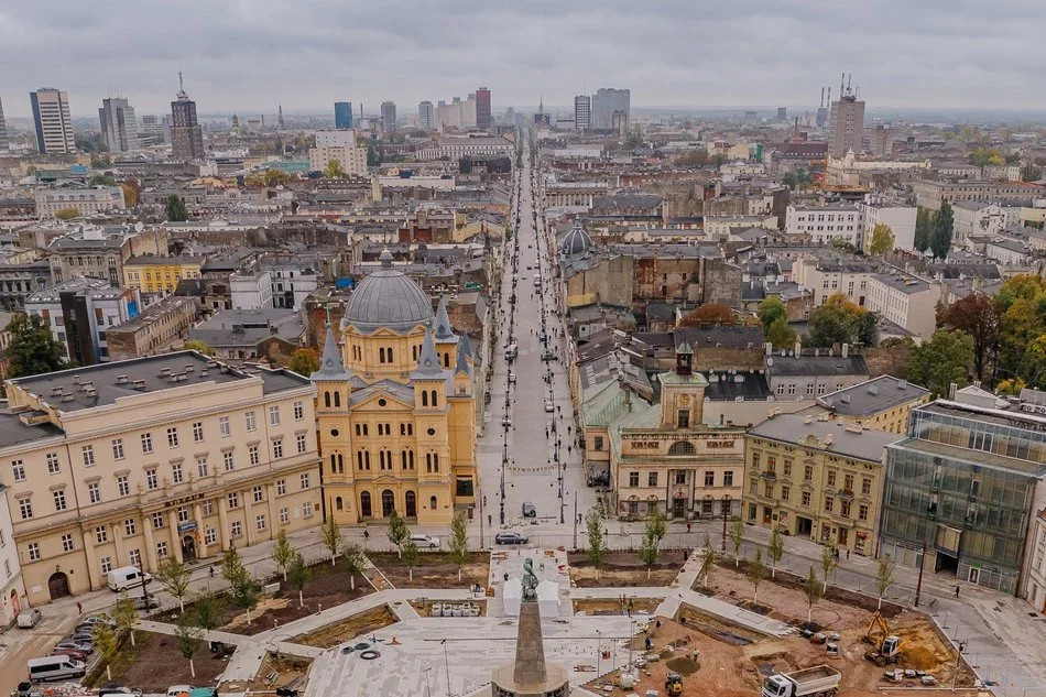 Łódzkie inwestycje z lotu ptaka - tak zmieniają się te miejsca