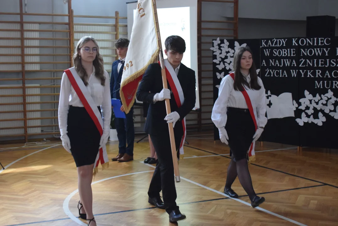 Pożegnanie maturzystów z Samorządowego Liceum Ogólnokształcące im. Romualda Traugutta w Zgierzu