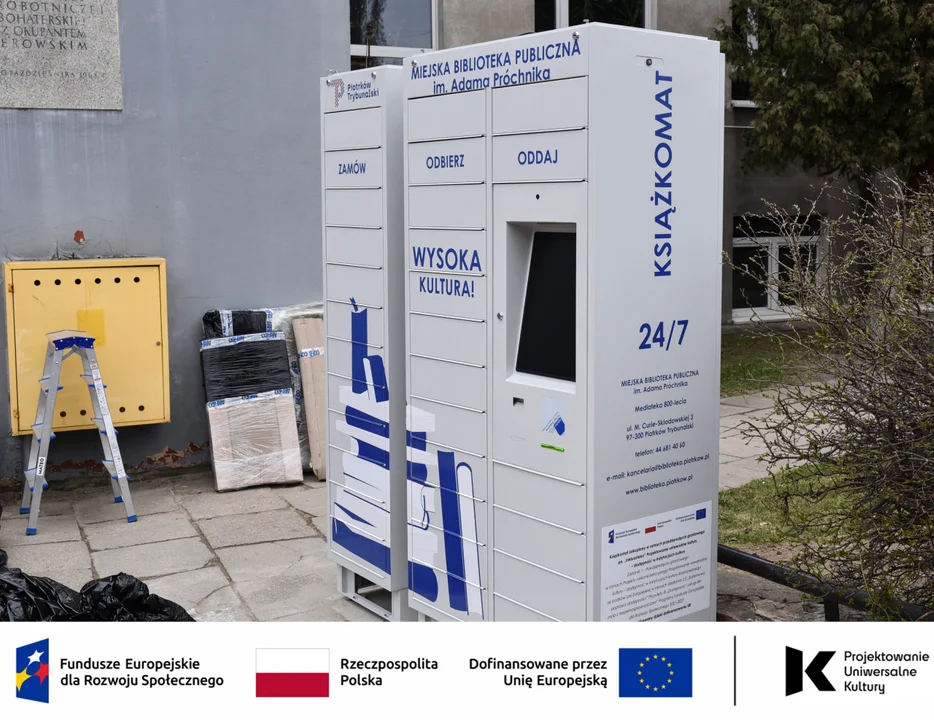 Książkomaty w Piotrkowie