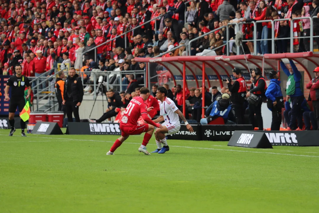 Mecz Widzew - Raków Częstochowa