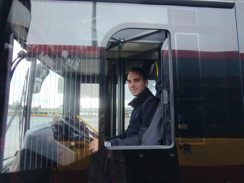 Kacper Urbaniak z Łodzi został najlepszym kierowcą autobusu w Polsce