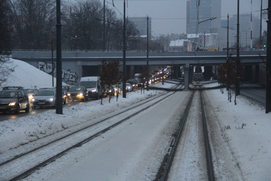 Mikołajkowy tramwaj MPK Łódź wyruszył na ulice Łodzi