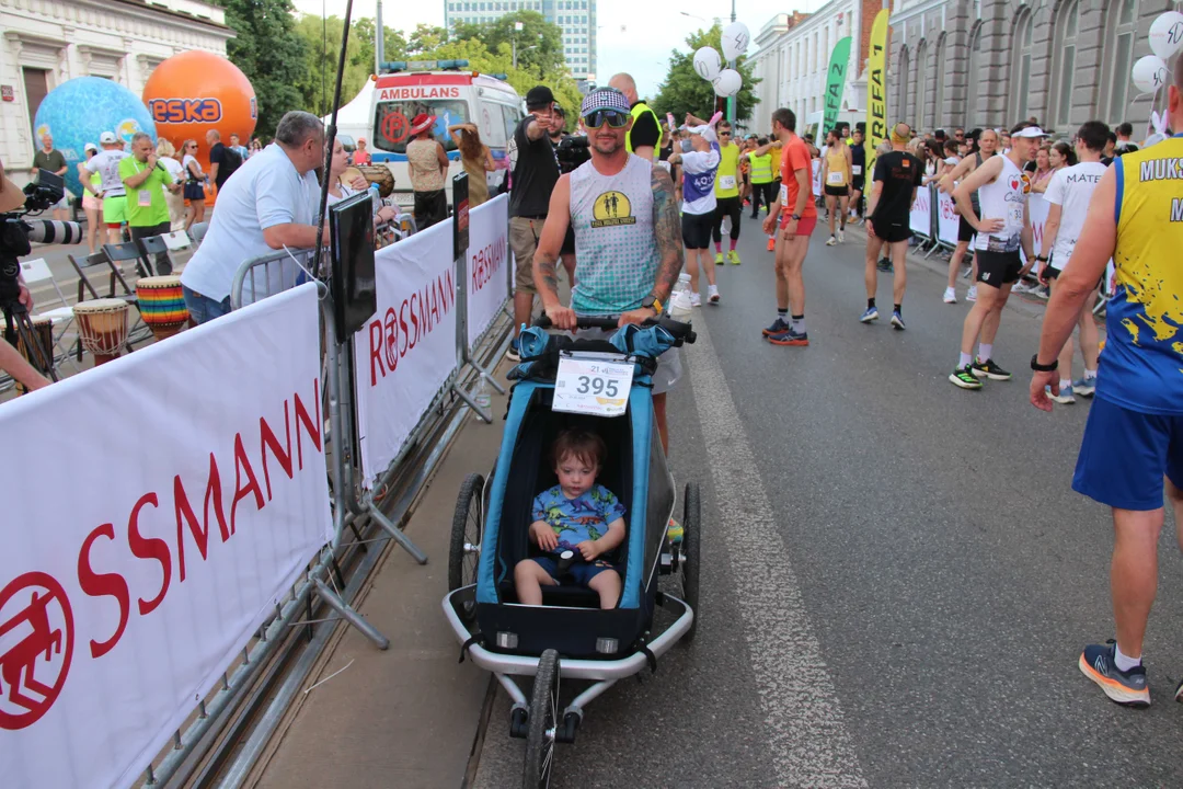 21. Bieg Ulicą Piotrkowską Rossmann Run w Łodzi