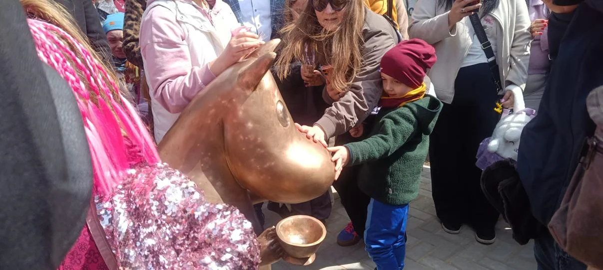 W Łodzi odsłonięto pomnik Muminka