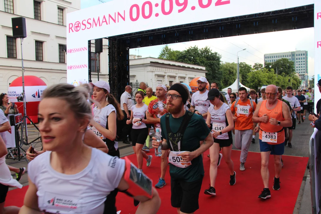 21. Bieg Ulicą Piotrkowską Rossmann Run w Łodzi