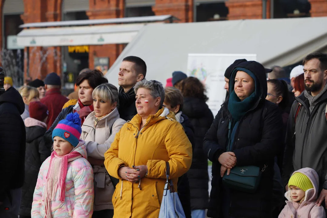 Święto Niepodległości przed Manufakturą