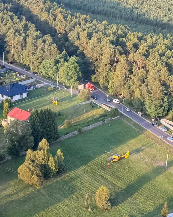 wypadek w pow. radomszczańskim