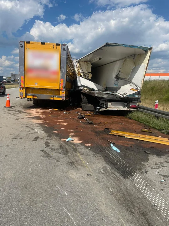 Wypadek na A1 - 26.06.