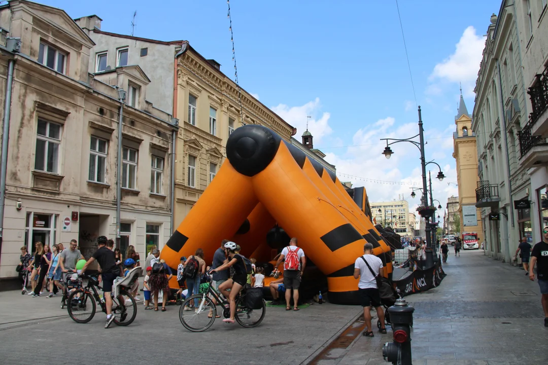 Huczne urodziny Łodzi na ul. Piotrkowskiej