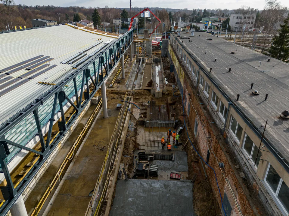 Przebudowa zajezdni tramwajowej Chocianowice w Łodzi