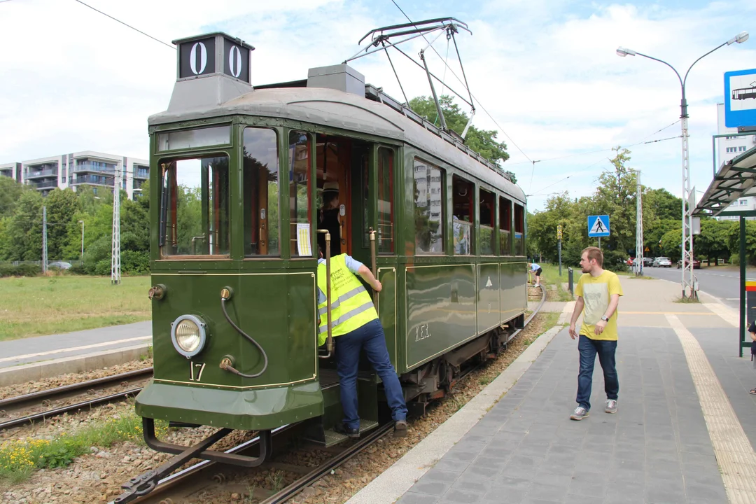 Zabytkowe tramwaje na łódzkich ulicach