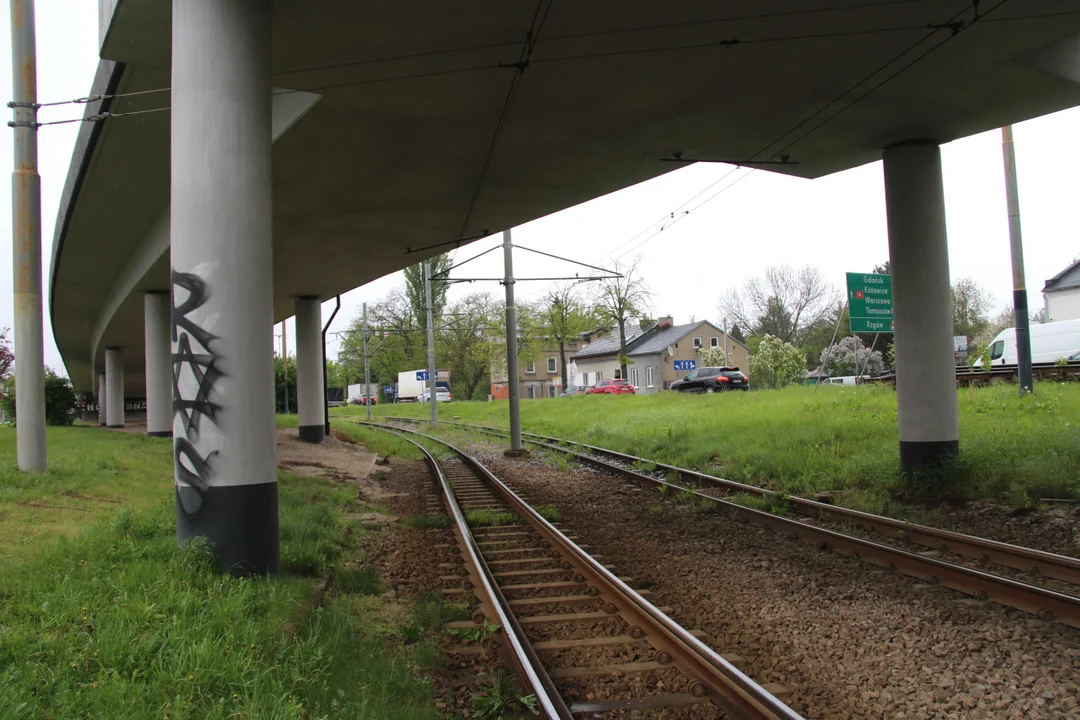 Zajezdnia tramwajowa Chocianowice w Łodzi w remoncie