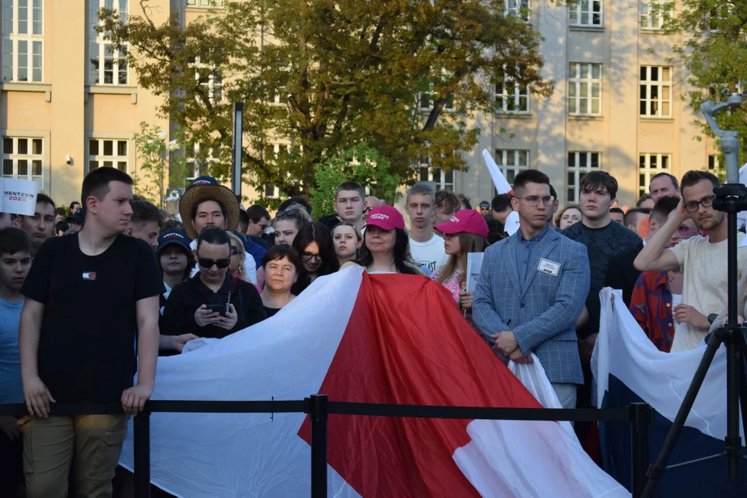 Sławomir Mentzen w Łodzi