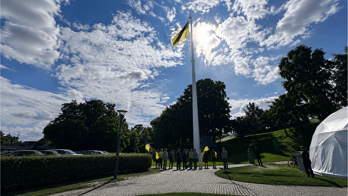 Czarno złota flaga znów nad Gdańskiem