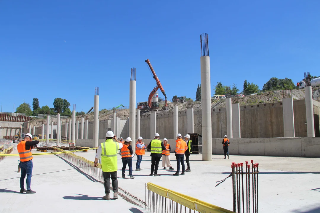 Trwa budowa tunelu kolejowego pod Łodzią - odcinek do przystanku Łódź Koziny