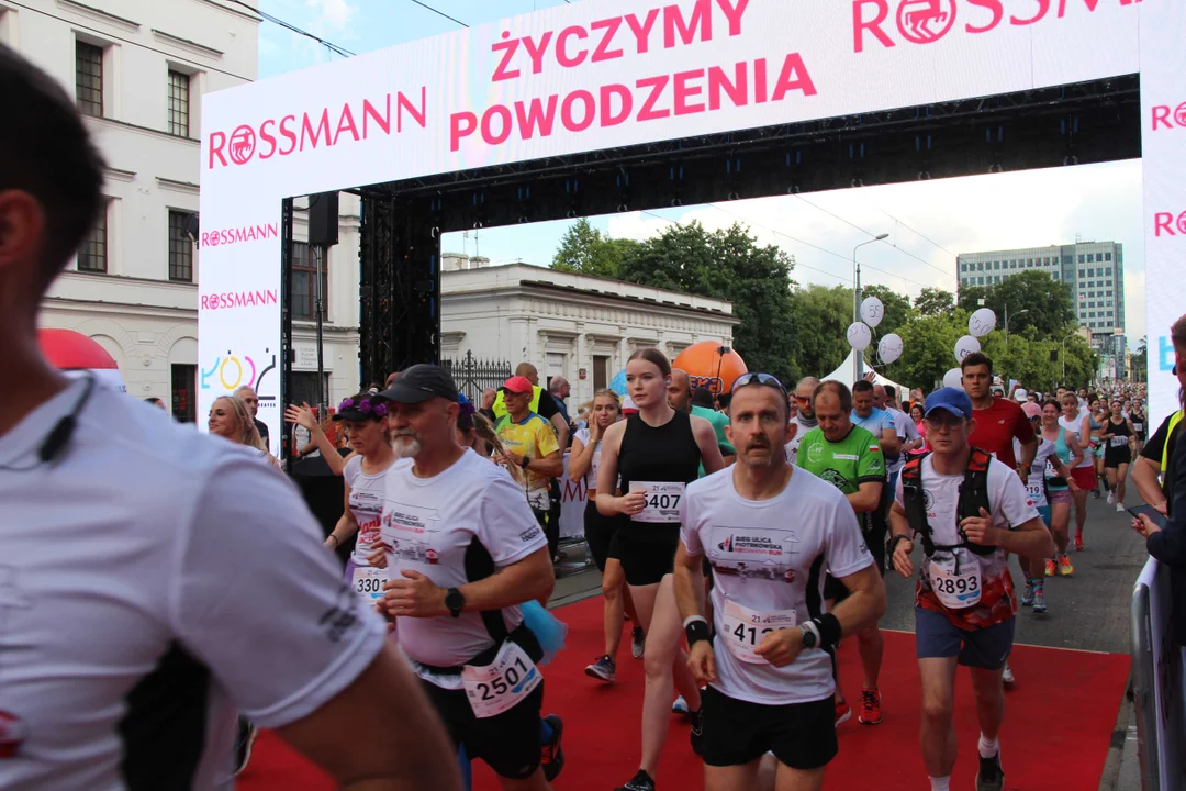 21. Bieg Ulicą Piotrkowską Rossmann Run w Łodzi