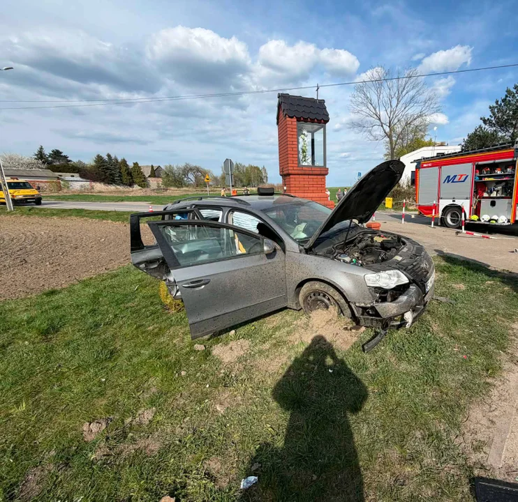 wypadek gmina Czarnocin