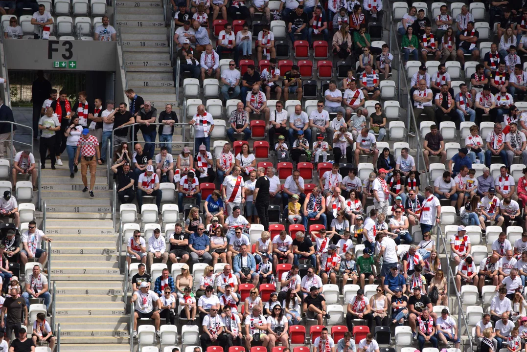 Piłkarskie starcie ŁKS Łódź z Resovią - Stadion Króla 21.05.2023