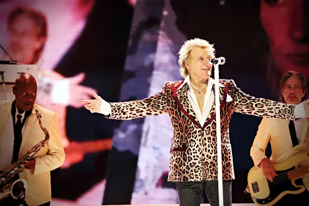 Rod Stewart wypełnił Atlas Arenę po brzegi