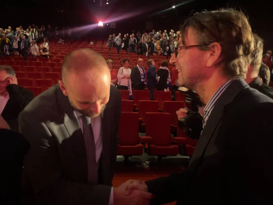 Gratulacje posypały się także dla reżysera.
