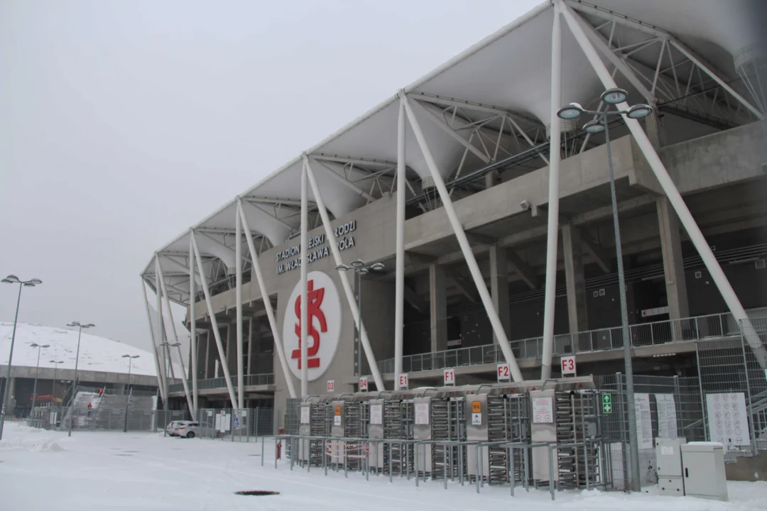 Otwarcie sklepu ŁKS na stadionie Króla w Łodzi